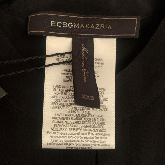 New BCBG MaxAzria Silk Shirt - Picture 8 of 10